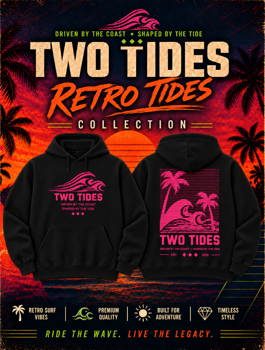 Kids Retro Tides Hoodie