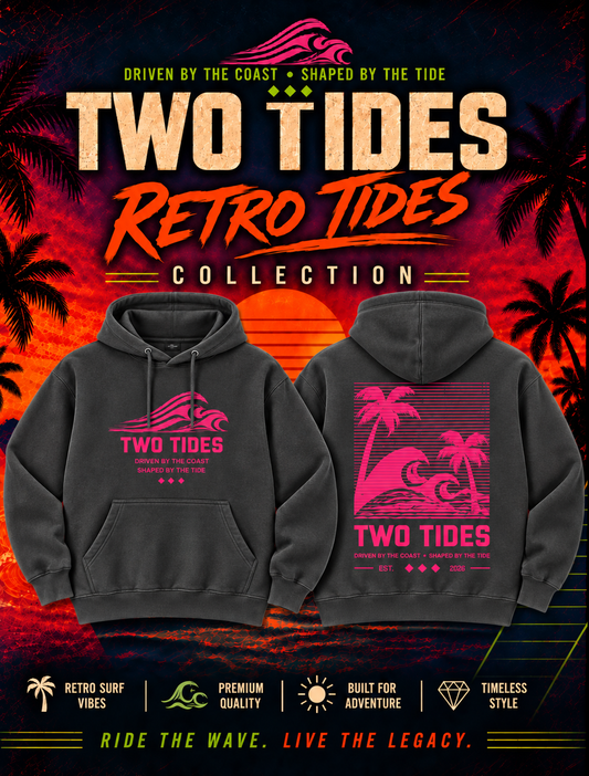 Kids Retro Tides Hoodie